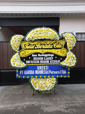 Papan Bunga Duka di Cisantren Kidul